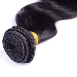 1B Color Peruvian Human Hair Bundles Machine Double Weft Tangle Free supplier