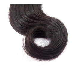 Natural Looking Peruvian Human Hair Bundles Body Wave Thick And No Split Ends supplier