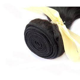 Natural Looking Peruvian Human Hair Bundles Body Wave Thick And No Split Ends supplier