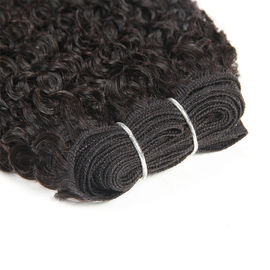 Jerry Curly Virgin Human Hair Bundles No Fiber 7A Grade Hair CE/BV/SGS supplier