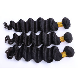 Unprocessed Peruvian Virgin Hair Deep Wave Peruvian Curly Hair Extensions No Chemical supplier