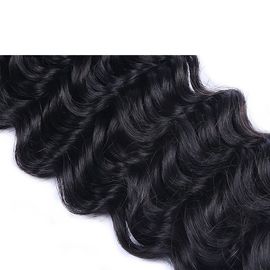 Peruvian Deep Wave Hair Bundles No Shedding , Peruvian Hair Deep Body Wave  supplier
