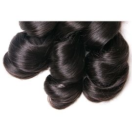 Real Peruvian Human Hair Bundles , Soft Peruvian Loose Body Wave Hair supplier