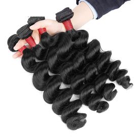 Pure Color Peruvian Human Hair Bundles No Shedding Peruvian Loose Wave Hair 3.5OZ Weight supplier