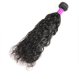 Grade 8A Natural Wave Peruvian Hair Bundles , 100% Peruvian Curly Hair Weave supplier