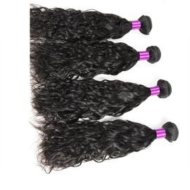 Grade 8A Natural Wave Peruvian Hair Bundles , 100% Peruvian Curly Hair Weave supplier