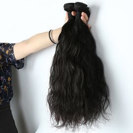 Natural Wave Real Human Hair Extensions 3 Bundles 7A Grade Shedding Free supplier