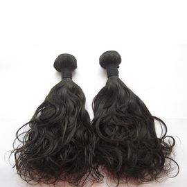 Natural Wave Real Human Hair Extensions 3 Bundles 7A Grade Shedding Free supplier