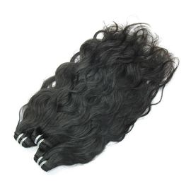 20" Real Original Water Wave Hair Bundles 7a Grade Peruvian Curly Human Hair supplier