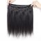 Mixed Length 100% Human Hair Bundles , Peruvian Virgin Hair Straight No Tangle supplier