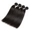 Double Machine Weft Virgin Human Hair Bundles Long Straight Hair Extensions For Thin Hair supplier