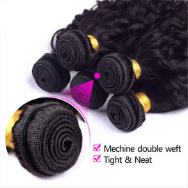 Water Wavy Real Peruvian Human Hair Bundles , Peruvian Loose Wave Hair supplier