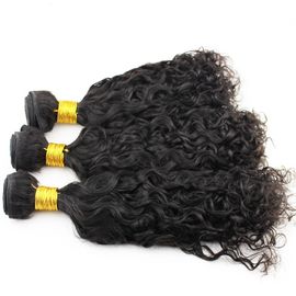 Natural Black Peruvian Human Hair Bundles No Shedding For Fashion Ladies supplier