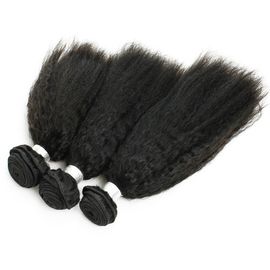 Grade 8A Peruvian Human Hair Bundles Extension Kinky Virgin Hair Straight supplier