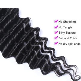 Brazilian Deep Curly Silk Base Closure 10-20 Inches With 130% Density supplier