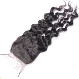 Natural Wave Real 4x4 Silk Base Closure Grade 6A For Black Women supplier