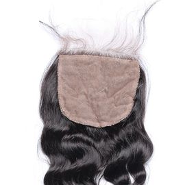 Natural Wave Real 4x4 Silk Base Closure Grade 6A For Black Women supplier