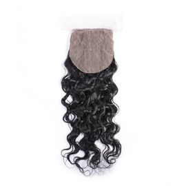 Brazilian 4x4 Silk Base Closure Water Wave Silk Base Lace Frontal Closure supplier
