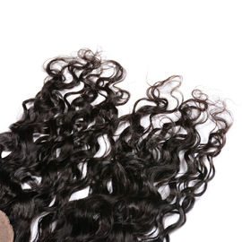 Brazilian 4x4 Silk Base Closure Water Wave Silk Base Lace Frontal Closure supplier