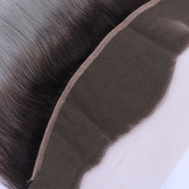 Brazilian Raw Straight Lace Frontal Closure 10" To 20" Double Strong Weft supplier