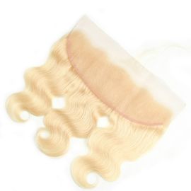 Body Wave 613 Blonde Lace Closure Grade 7A Blonde Human Hair Closure supplier