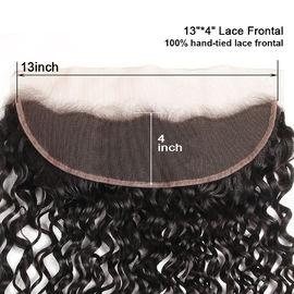 Brazilian Swiss 13x4 Lace Closure Weave Double Drawn No Shedding supplier