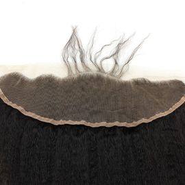Yaki Kinky Straight 13x4 Lace Closure 100% Remy Hair Extensions For Black Women supplier