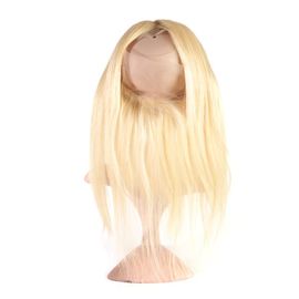 Pre Plucked 360 Lace Frontal , Straight 360 Frontal With Baby Hair Have Band supplier