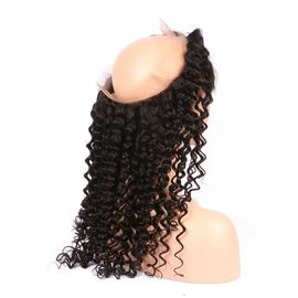 100% Virgin360 Brazilian Frontal Brazilian Hair Closure With Natural Part supplier