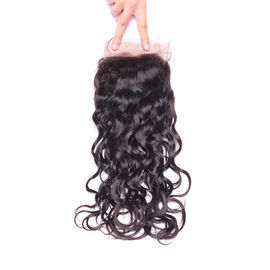 Malaysian Free Part 13x4 Lace Closure No Tangle With Natural Hair Line supplier