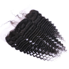 Deep Wave Virgin Human Hair Lace Front Wigs 13x4 Curly Lace Frontal Closure supplier