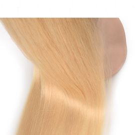 Natural Straight #613 Glueless Full Lace Human Hair Wigs Tangle Free 14" -28" supplier