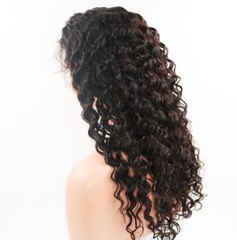 100% Real Glueless Full Lace Wigs Full Density Natural Color #1B supplier