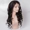 Virgin Human Hair Lace Front Wigs No Shedding For Black Woman , Medium Brown Color supplier