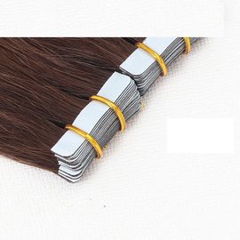 Brazilian Peruvian PU Tape Hair Extensions , Glue In Hair Extensions Bundles supplier