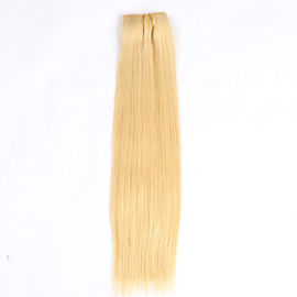 Durable Blonde #613 Color Halos Flip In Hair Extension Silky Straight 100% Human Hair Material supplier