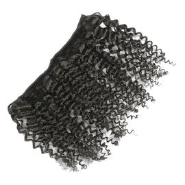 Length 20" Brazilian Safest Hair Extensions For Fine Hair , Deep Curly supplier