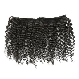 Length 20" Brazilian Safest Hair Extensions For Fine Hair , Deep Curly supplier