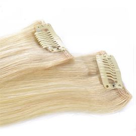 #613 Blonde 100 Wavy Human Hair Extensions 100 Real Human Hair supplier