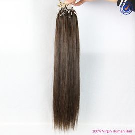 Micro Loop Hair Extensions , 100% Human Clip In Natural Hair Extensions supplier