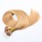 Straight Nail Clip In Hair Extensions , Curly Nail Tip Hair Extensions supplier