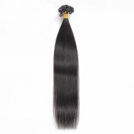 Pre Bonded Italian Full Cuticles Human Hair Silky Straight No Fiber supplier