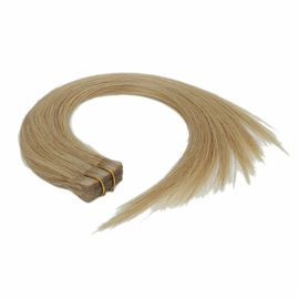 Hand Tied PU Tape Hair Extensions Skin Weft Brazilian Virgin Hair Free Sample supplier