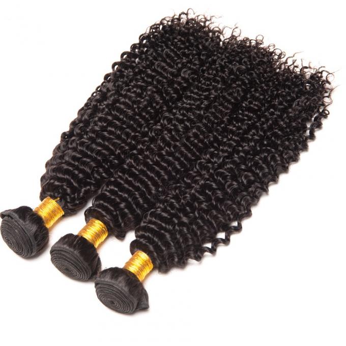 No Acid Afro Brazilian Kinky Curly Hair 100% Unprocessed Virgin Human Hair Weave