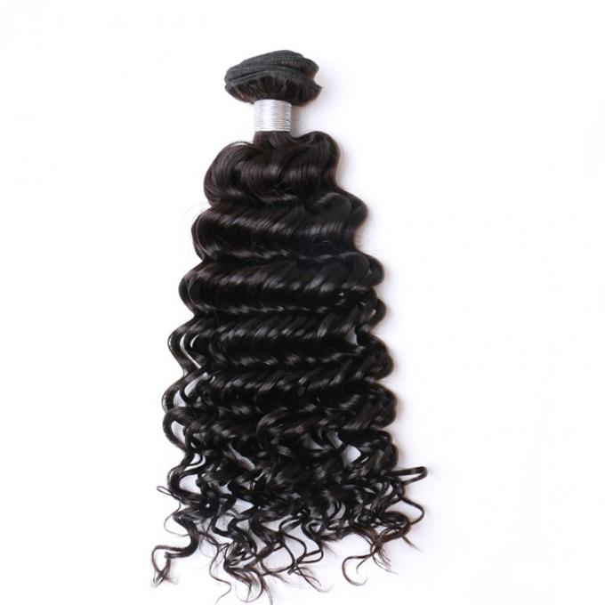 Brazilian Hair Weave Bundles  , 100 Human Hair 3 Bundle Hair Deals With Closure