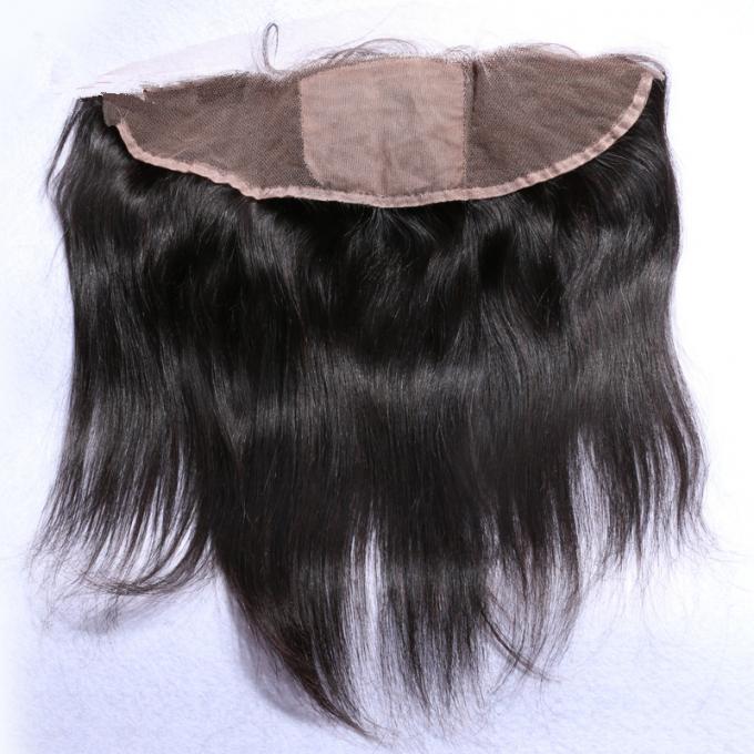 Tight And Neat Indian Hair Lace Frontal 13x4 , Human Lace Front Wigs